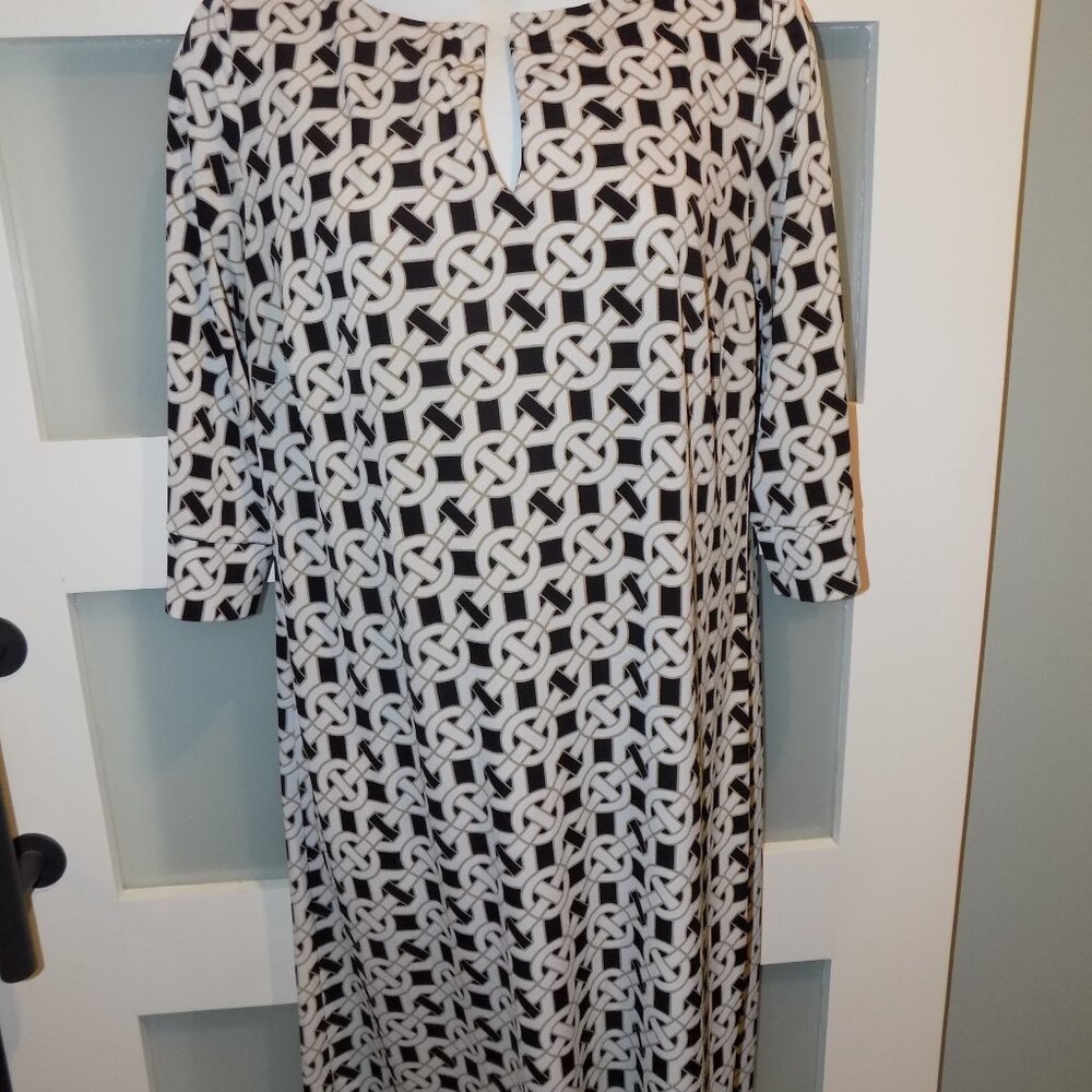 Laundry By Design Chain Link Print Multi-Color Sh… - image 2